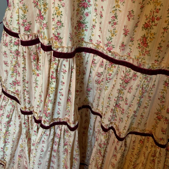 Brianne Manz In The City Astor Floral Maxi Dress Size 6 NWOT - Picture 6 of 8